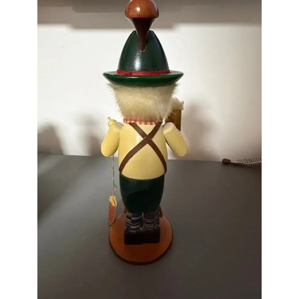 Steinbach Oktoberfest Chubby Drinking / smoking Nutcracker Made in Germany